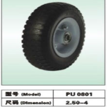 Pu flat free wheel